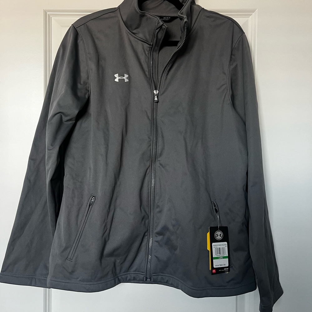 Women’s Under Armour Charcoal Performance Jacket size L